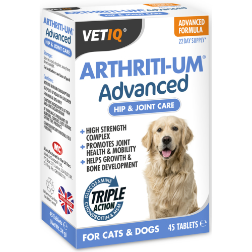 Mark & Chappell Arthiriti-Um Advanced Tablets for Dogs