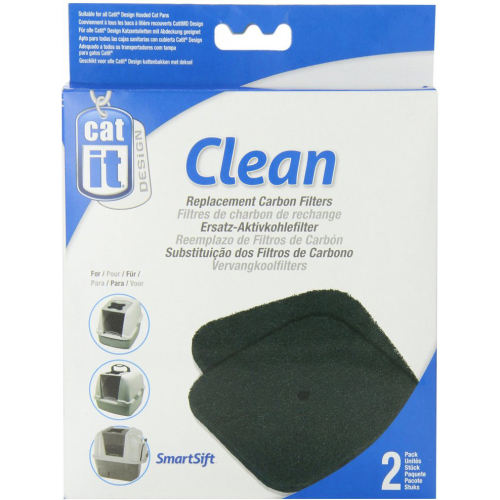 Catit Replacement Carbon Filter For Hooded Cat Litter Tray