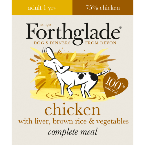 Forthglade Complete Chicken & Liver Adult Dog Food