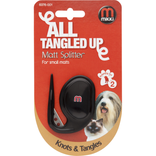 Mikki Matt Splitter for removing tangles