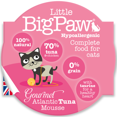 Little Big Paw Gourmet Atlantic Tuna Mousse Cat Food