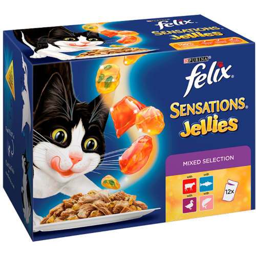 Felix Mixed Sensations In Jelly Pouch Cat Food