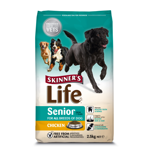 Skinners Life All Breeds Chicken Senior Dog Food