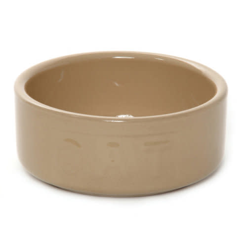 Mason Cash All Cane Lettered Ceramic Cat Bowl