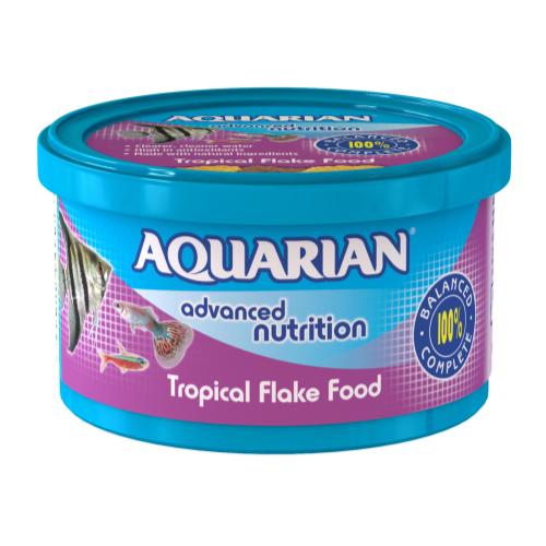 Aquarian Tropical Flakes Fish Food