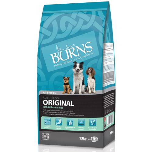 Burns Original Fish & Brown Rice Adult & Senior Dog Food