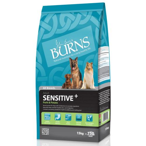 Burns Sensitive+ Plus Pork & Potato Adult Dog Food