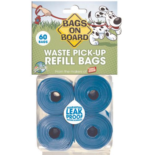 Bags On Board Blue Poop Bags