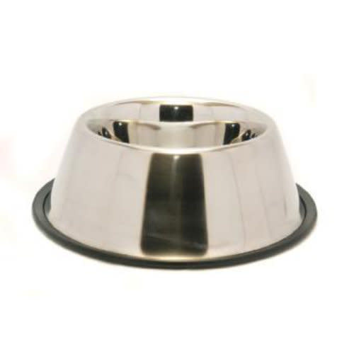 Rosewood Non-Slip Stainless Steel Spaniel Dog Bowl