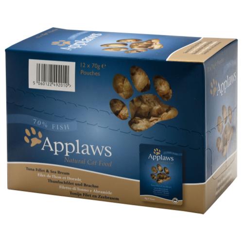 Applaws Tuna & Seabream Pouches Cat Food