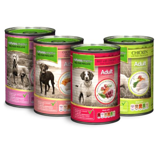 Natures Menu Multipack Adult Dog Food Cans
