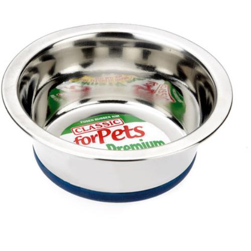 Classic Stainless Steel Non Slip Dog Bowl