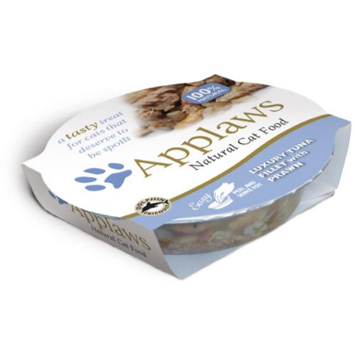 Applaws Tuna Fillet & Prawn Pot Adult Cat Food