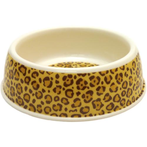 Rosewood Deluxe Melamine Leopard Print Bowl