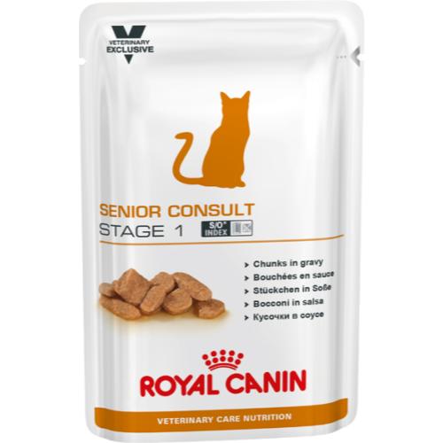 Royal Canin VCN Senior Consult Stage 1 Wet Pouches Cat Food