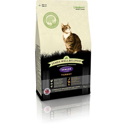James Wellbeloved Turkey Senior Cat Food