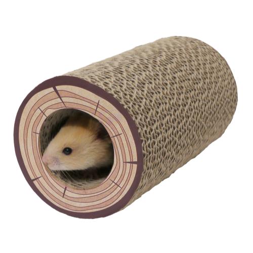 Rosewood Shred A Log Corrugated Tunnel Toy