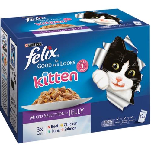 Felix As Good As It Looks Mixed Selection In Jelly Kitten Food
