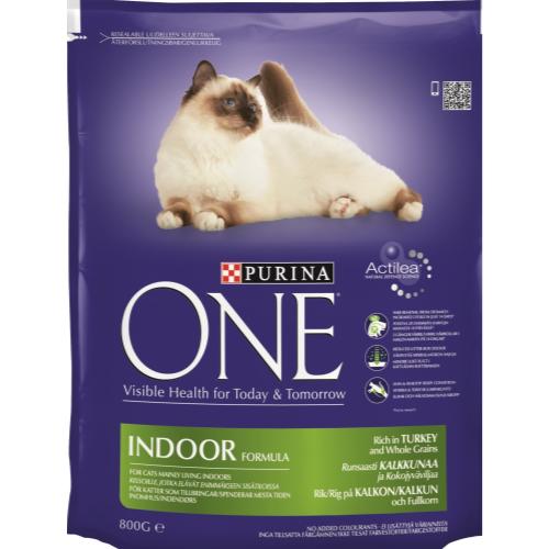 Purina ONE Turkey Indoor Adult Cat Food