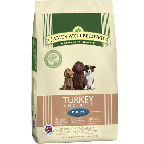 James Wellbeloved Turkey & Rice Puppy Food