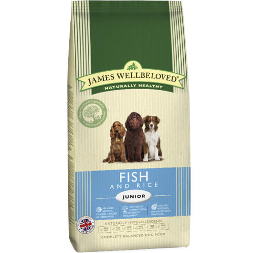 James Wellbeloved Fish & Rice Junior Dog Food