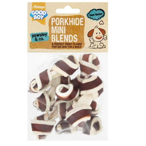 Good Boy Mini Hide Blends Beef Puppy Dog Chews