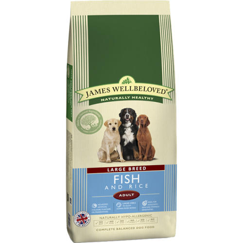 James Wellbeloved Ocean Fish & Rice Adult Large Dog Food