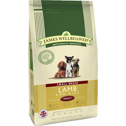 James Wellbeloved Lamb & Rice Adult Small Breed Dog Food