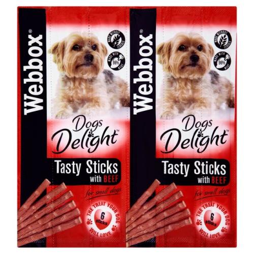 Webbox Dogs Delight Tasty Dog Sticks