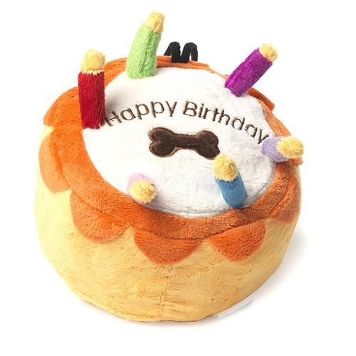 House Of Paws Birthday Cake Dog Toy