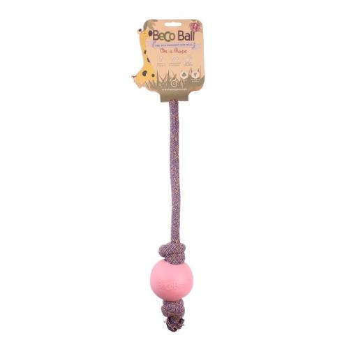Beco Rope Eco Friendly Ball & Rope Dog Toy