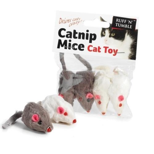 Sharples Pet Catnip Mice Cat Toys