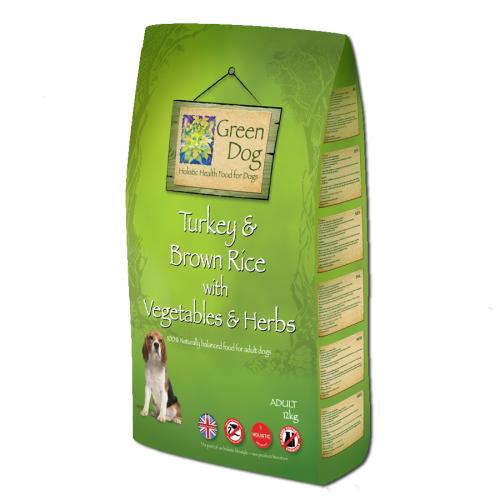 Greendog Turkey & Brown Rice Dry Adult Dog Food