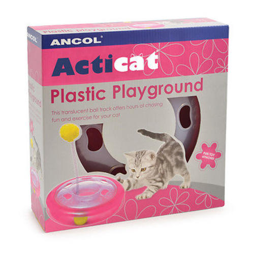 Ancol Acticat Plastic Playground Cat Toy