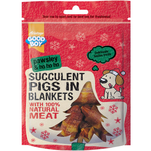 Good Boy Pawsley & Co Pigs in Blankets Dog Treats