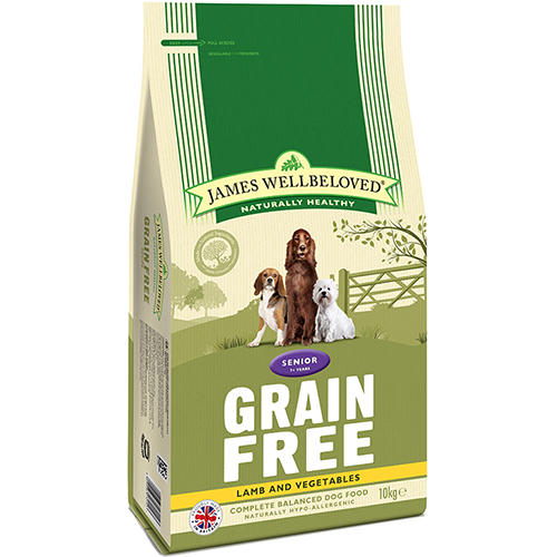 James Wellbeloved Grain Free Lamb & Vegetables Senior Dog Food