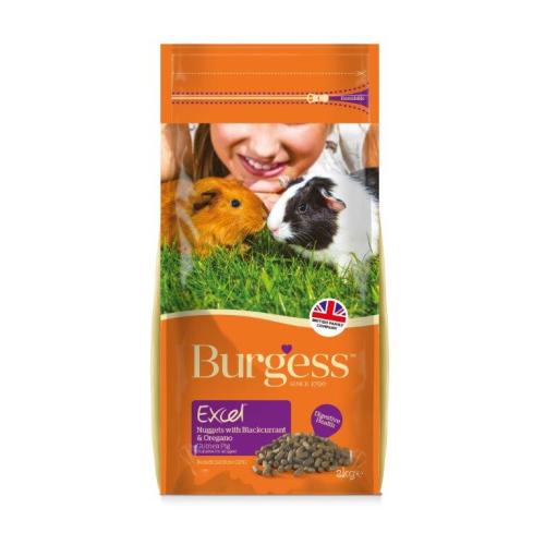 Burgess Excel Nuggets Blackcurrant & Oregano Guinea Pig Food