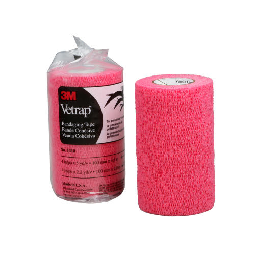3M Vetrap Bandage Red 100 Pack