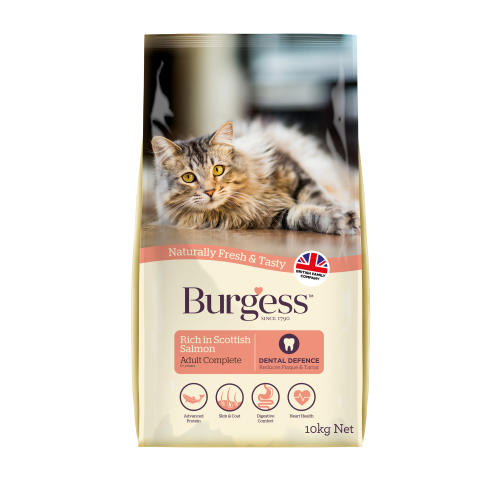 Burgess Complete Scottish Salmon Adult Cat Food
