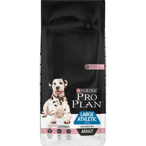 PRO PLAN OPTIDERMA Salmon Sensitive Skin Large Breed Athletic Adult Dog Food
