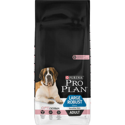 PRO PLAN OPTIDERMA Salmon Sensitive Skin Large Breed Robust Adult Dog Food