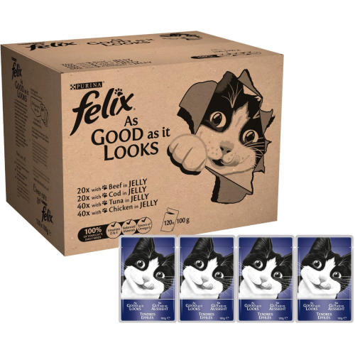 Felix As Good As It Looks Mixed Selection in Jelly Cat Food