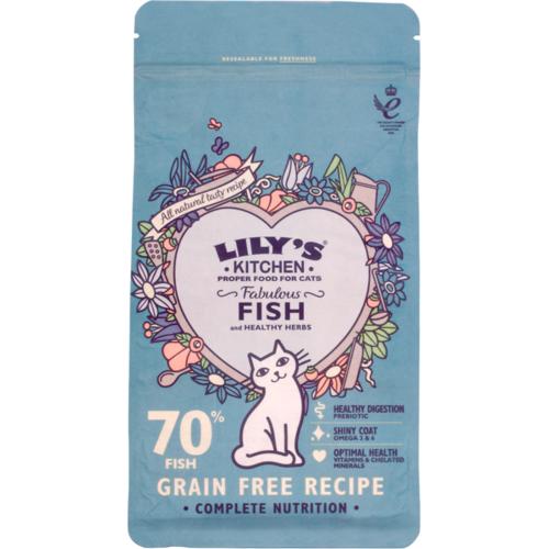Lilys Kitchen Fabulous Fish Complete Adult Cat Food