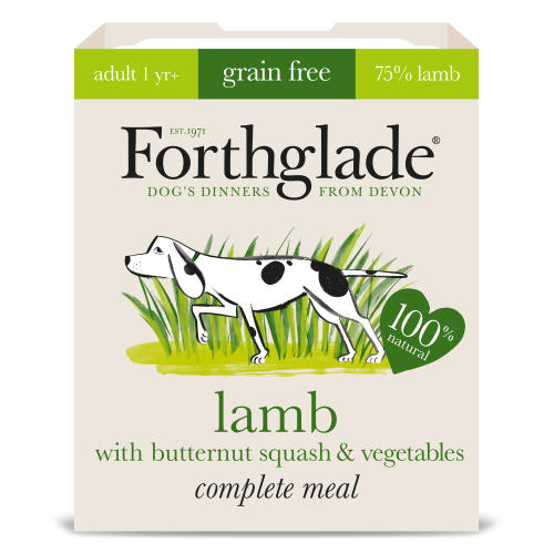 Forthglade Complete Grain Free Lamb Butternut Squash Veg & Adult Dog Food