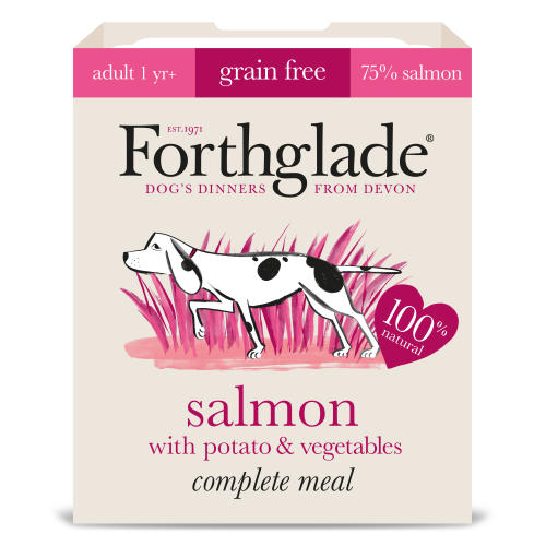 Forthglade Grain Free Complete Complete Salmon with Potato & Veg Grain Free Dog Food