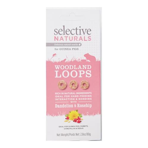 Supreme Selective Naturals Woodland Loops Small Animal Treats