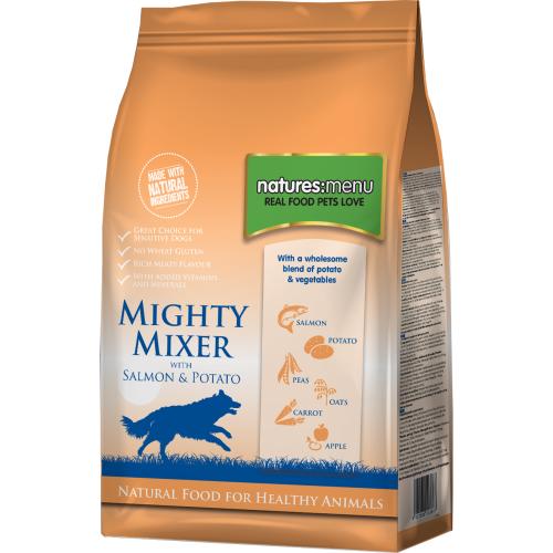 Natures Menu Mighty Mixer Salmon & Potato Adult Dog Food