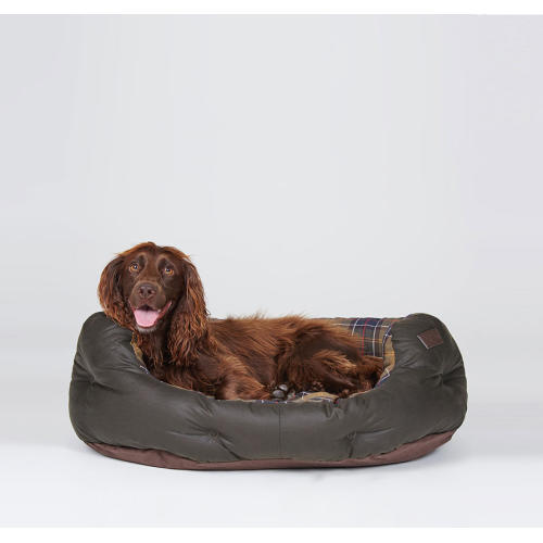 Barbour Wax & Cotton Dog Bed