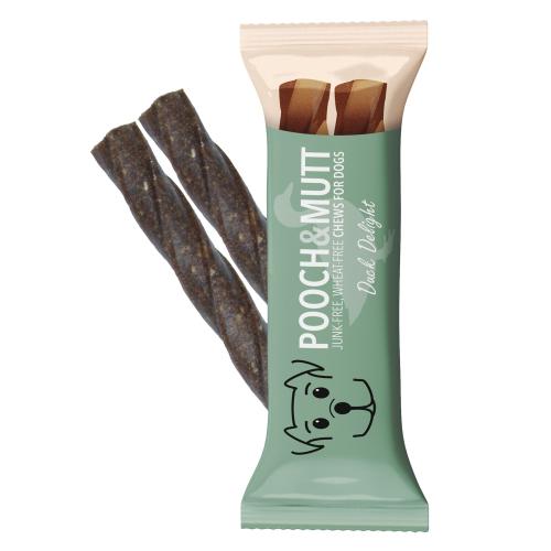 Pooch & Mutt Duck Delight Junk Free Chews Dog Treats