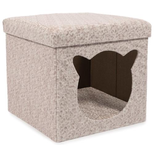 Ancol Crushed Velvet Cat Cabin